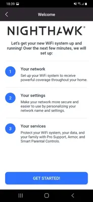 NETGEAR Nighthawk android App screenshot 3